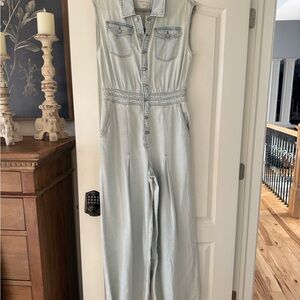 Habitual Light Blue Denim Overalls